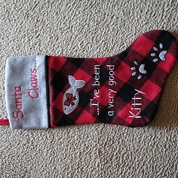 Kitty Christmas Stocking - Picture 1 of 1